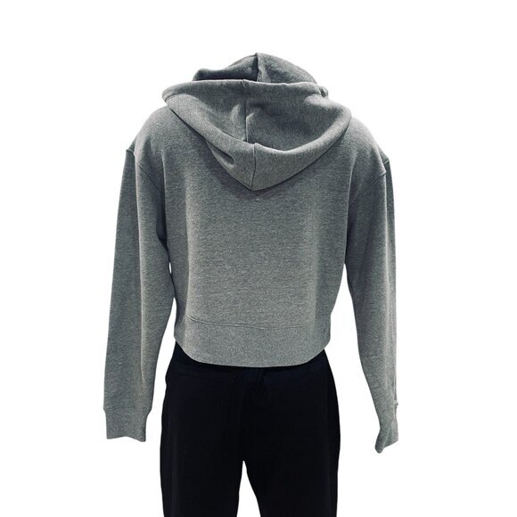 Wild Fable‎ Grey Cropped Hoodie XXS Casual Streetwear Y2K Athleisure Cozy - Picture 8 of 9